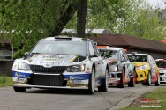 Rallye Český Krumlov: Přejímky, servis, shakedown